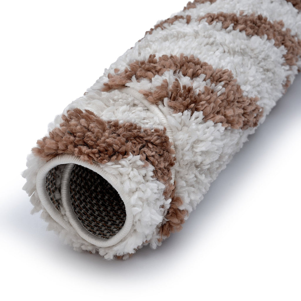 Moodi Shaggy Cream/Terra Savara Rug