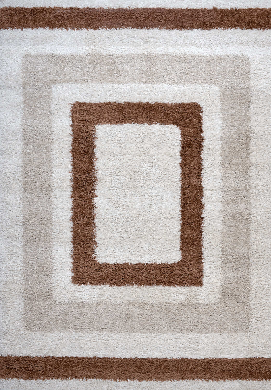 Moodi Shaggy Cream/Terra Slatefern Rug