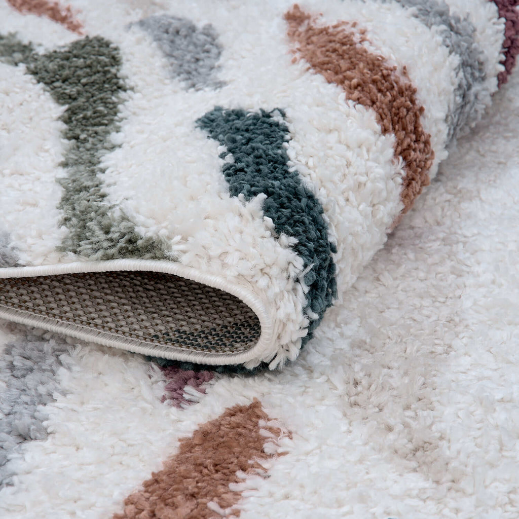 Moodi Shaggy Multicolour Tidecrest Rug
