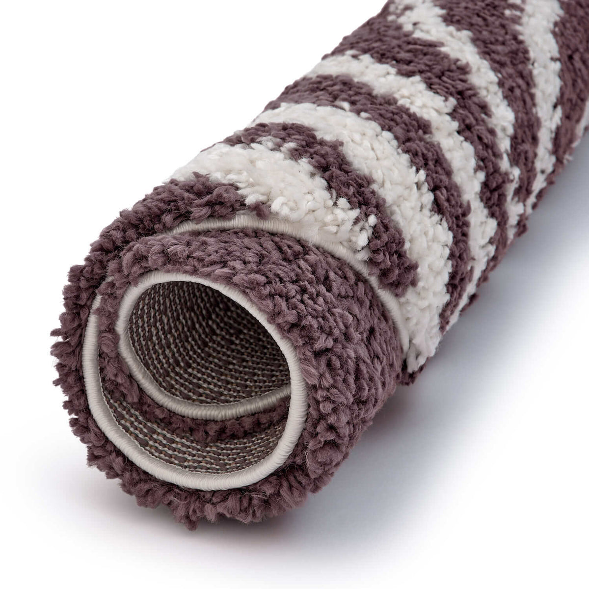 Moodi Shaggy Purple Velvetine Rug