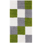 Myshaggy Geometric Green Rug