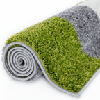 Myshaggy Geometric Green Rug