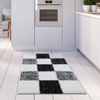 Myshaggy Geometric Grey Rug