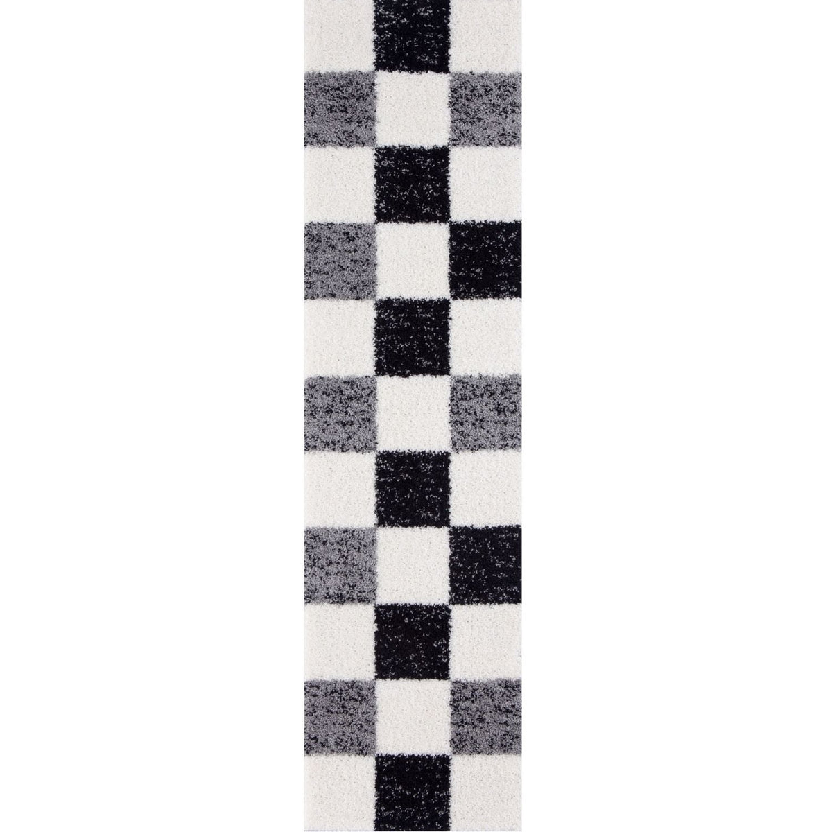 Myshaggy Geometric Grey Rug