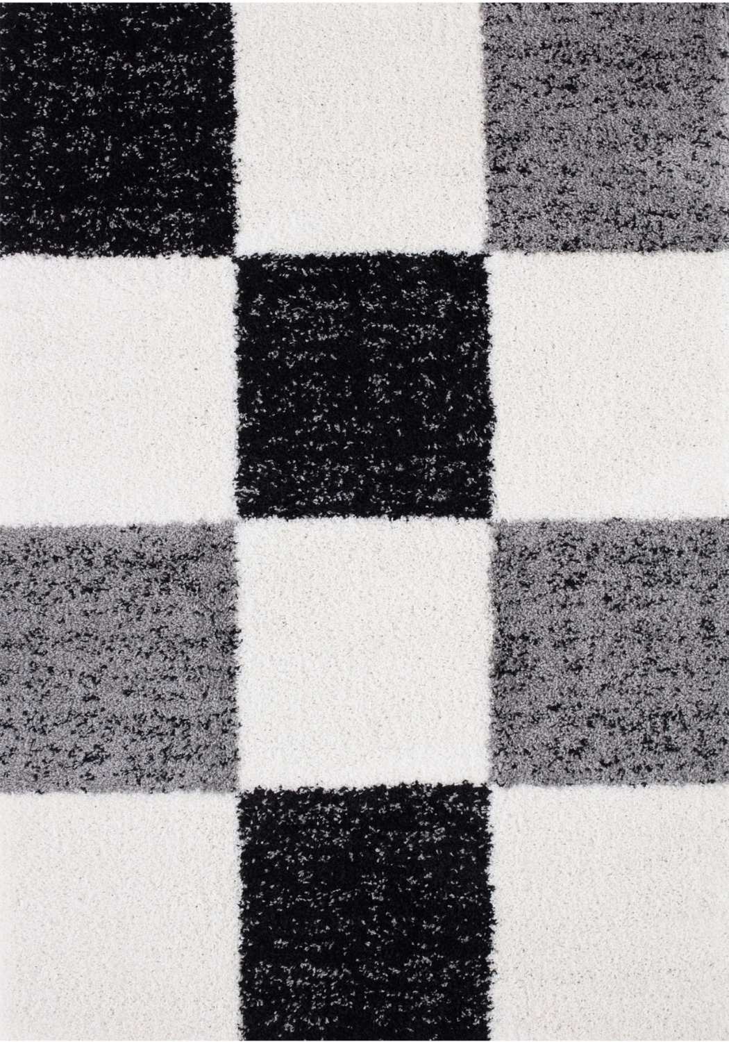 Myshaggy Geometric Grey Rug