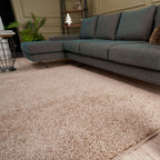 Myshaggy Solid Beige Rug