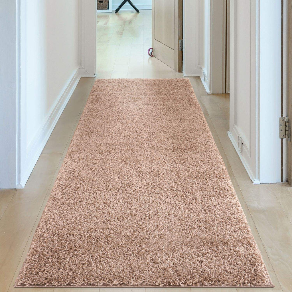 Myshaggy Solid Beige Rug