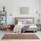 Myshaggy Solid Beige Rug