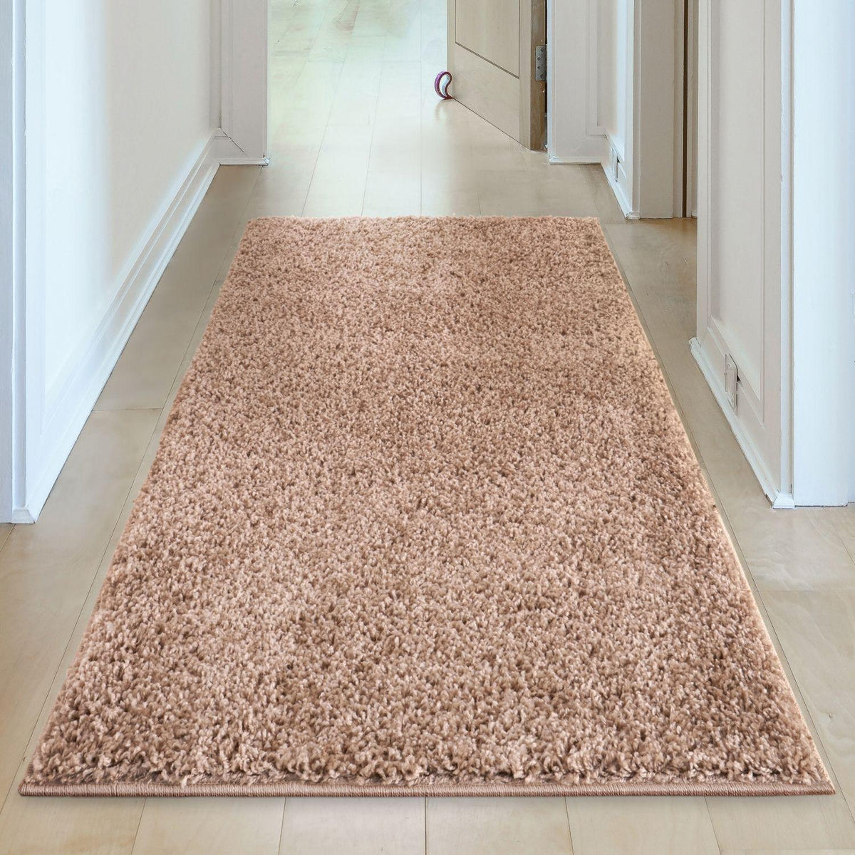 Myshaggy Solid Beige Rug