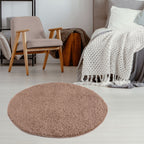 Myshaggy Solid Beige Rug