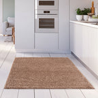 Myshaggy Solid Beige Rug