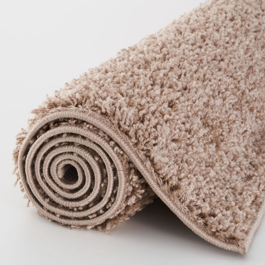 Myshaggy Solid Beige Rug