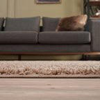 Myshaggy Solid Beige Rug