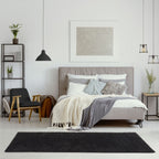 Myshaggy Solid Black Rug