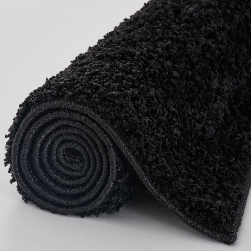 Myshaggy Solid Black Rug
