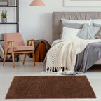 Myshaggy Solid Brown Rug