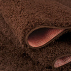 Myshaggy Solid Brown Rug