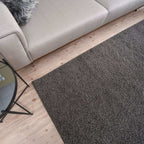 Myshaggy Solid Dark Grey Rug