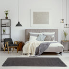 Myshaggy Solid Dark Grey Rug