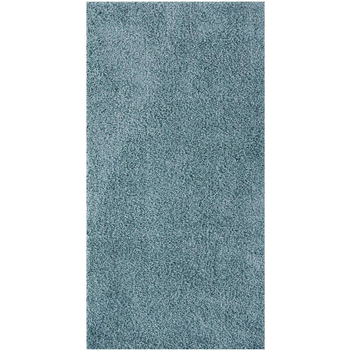 Myshaggy Solid Duck Egg Blue Rug
