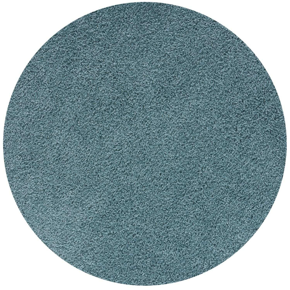 Myshaggy Solid Duck Egg Blue Rug