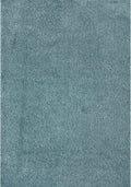 Myshaggy Solid Duck Egg Blue Rug