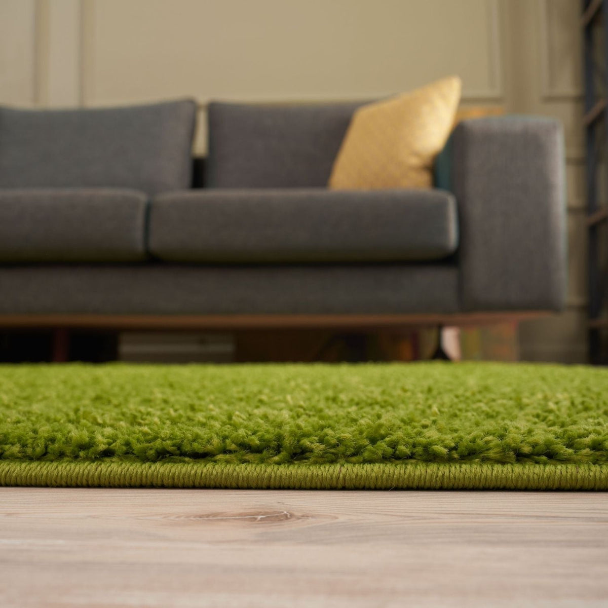 Myshaggy Solid Green Rug