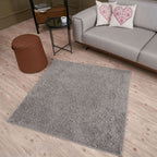 Myshaggy Solid Grey Rug