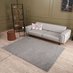 Myshaggy Solid Grey Rug