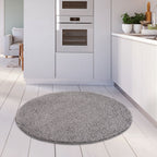 Myshaggy Solid Grey Rug