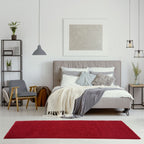 Myshaggy Solid Red Rug
