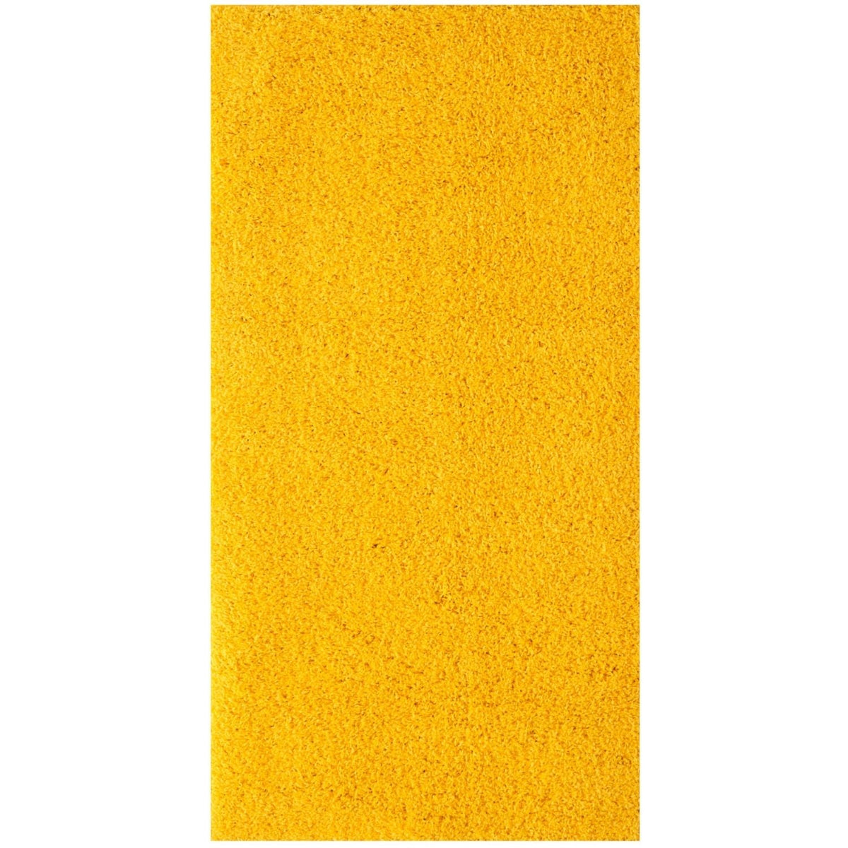 Myshaggy Solid Yellow Rug