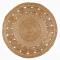 Nova Natural Circle Rug – Handwoven Round Jute Rug