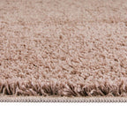 Washable Nude Pink Shaggy Rug