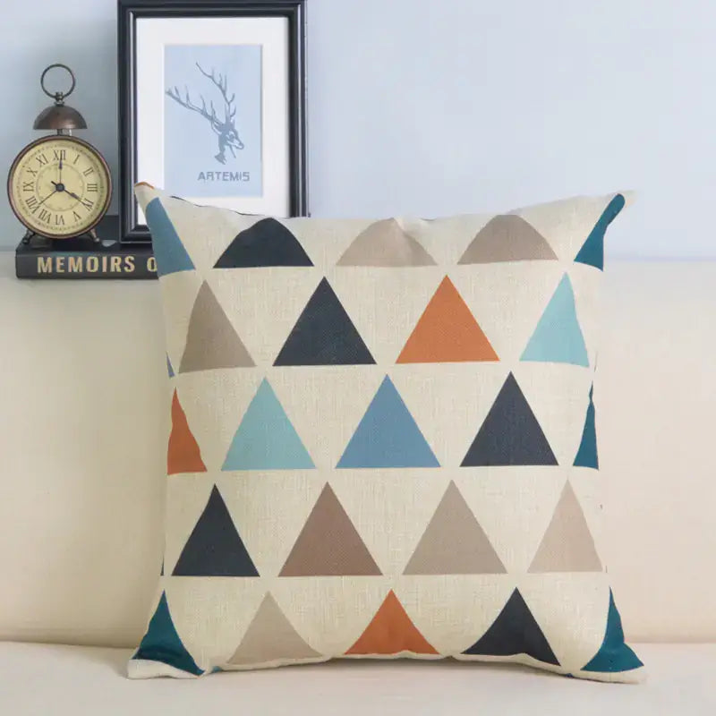 Scandinavian Animal Cushion Covers – Nordic Linen Decor