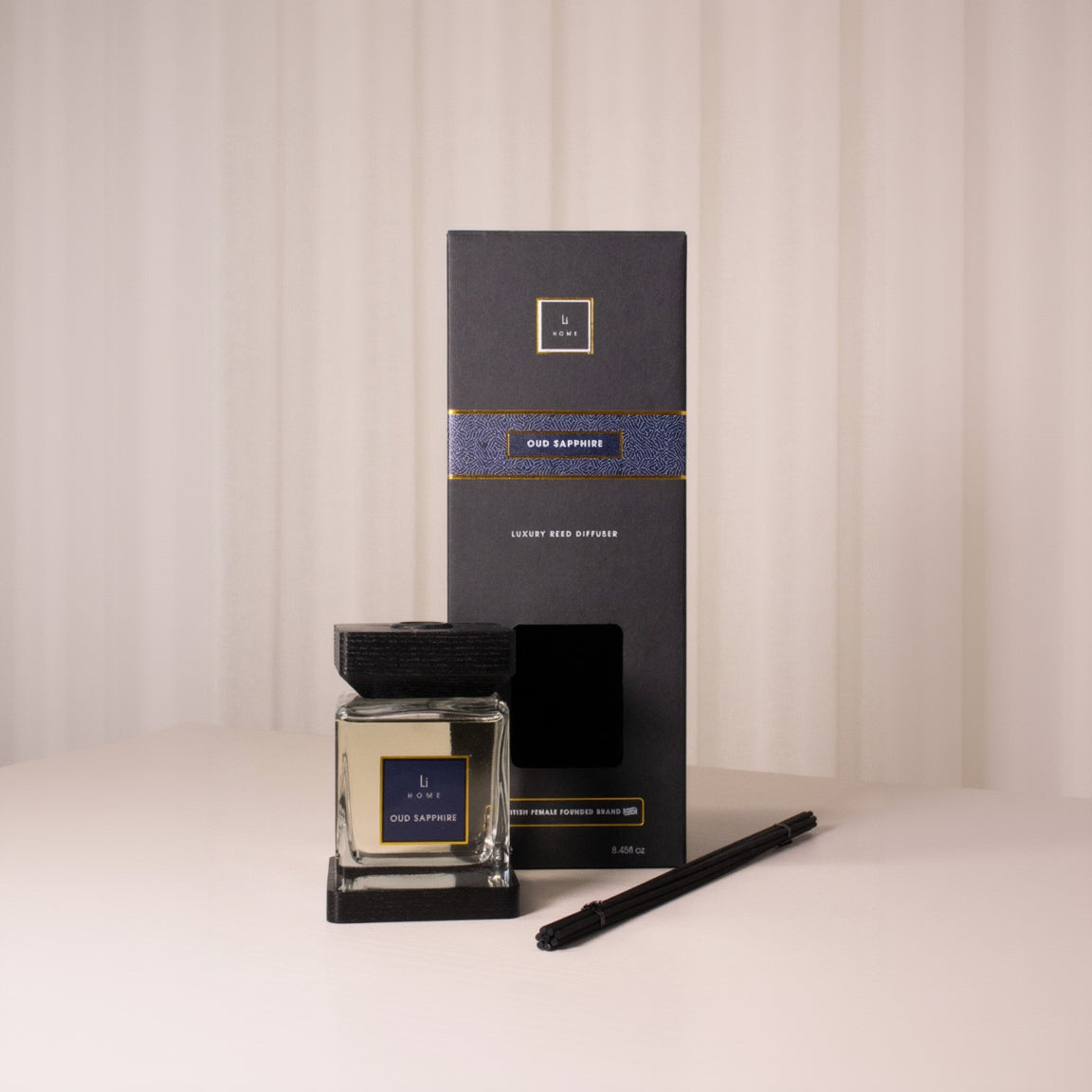 Luxury Square Diffuser - Oud Sapphire