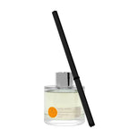 Sandalwood Lavender diffuser with black reed on a white background