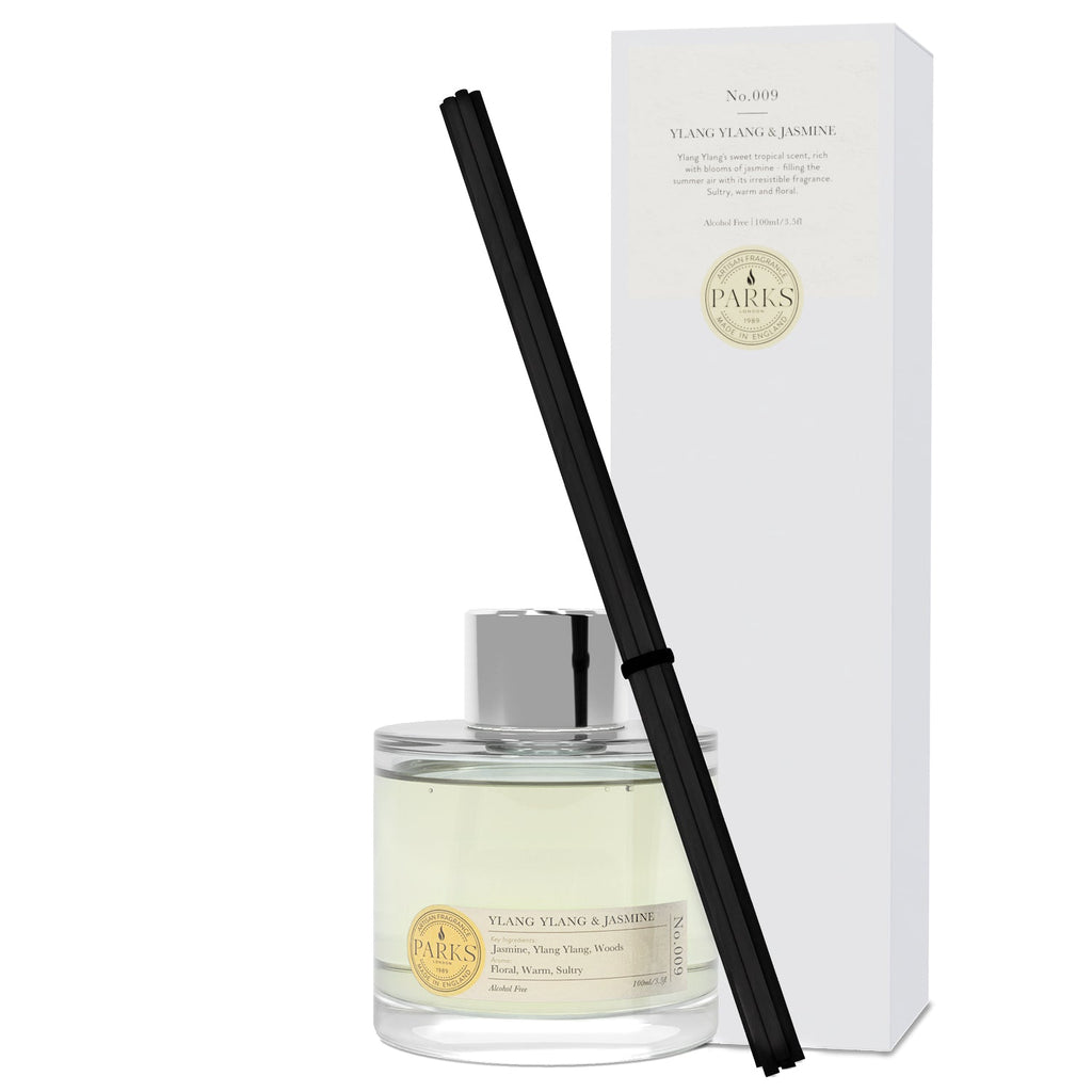 Parks diffuser with packaging on a white background