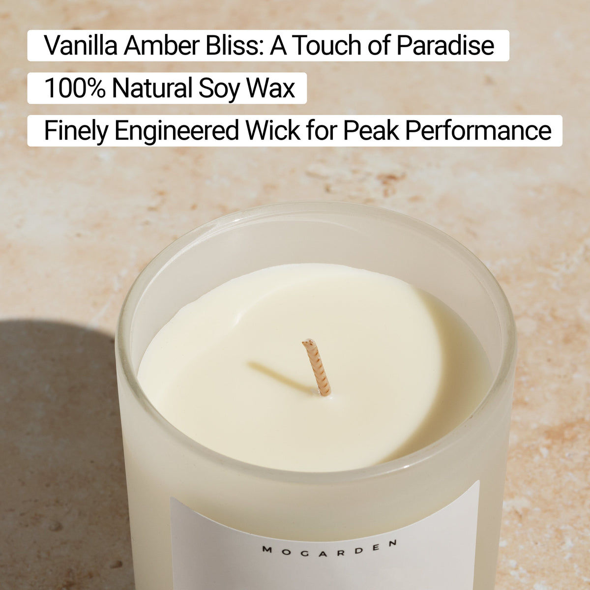 30th Birthday Candle - Luxury Vanilla Soy 220g | 30th Birthday Gift