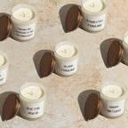 50th Birthday Candle - Luxury Vanilla Soy 220g | 50th Birthday Gift
