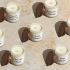 70th Birthday Candle - Luxury Vanilla Soy 220g | 70th Birthday Gift