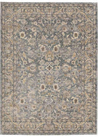 Raja Traditional Rug – Grey Vintage Elegance