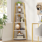 The JC Wood Bookshelf Corner Rack
