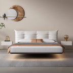 Upholstered Unique Bed Frame Japanese French Lounge Bed Dressers Children Muebles Para El Hogar Bedroom Furniture Accessories