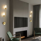 Spire Sleek LED Wall Light 12W Warm White Modern Metal G9 Bulb