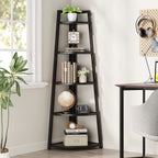 The JC Wood Bookshelf Corner Rack