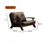 Cadeira Relax Modern Simple Armchair Back Support
