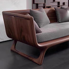 The Northwood Walnut & Ash Sofa - elegant