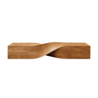 Solid Wood Bench | Wabi-Sabi Pine Wood Entryway & Dining Bench