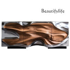 YModern minimalist design light luxury artist home dining room side cabinet living room furniture